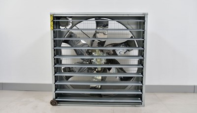 Why is the negative pressure fan installed on the window?