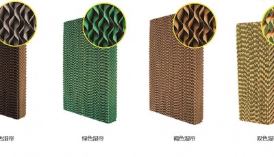 湿帘风机表面附着物的方法